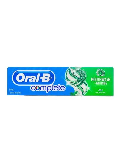 Picture of Oral-B Complete Toothpaste + Mouthwash Natural Fresh Mint & Thyme 100ml