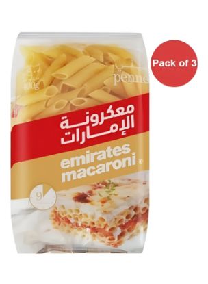 Picture of Emirates Macaroni Penne 3 Pack 3x400gm