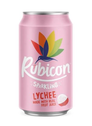 Picture of Rubicon Sparking Lychee Real Fruit Juice 330ml