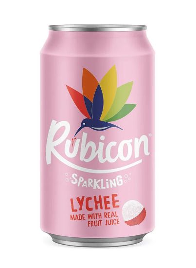 Picture of Rubicon Sparking Lychee Real Fruit Juice 330ml