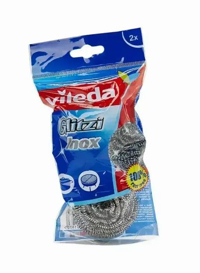 Picture of Vileda Glitzi Inox Spiral Scourer Silver 1pc