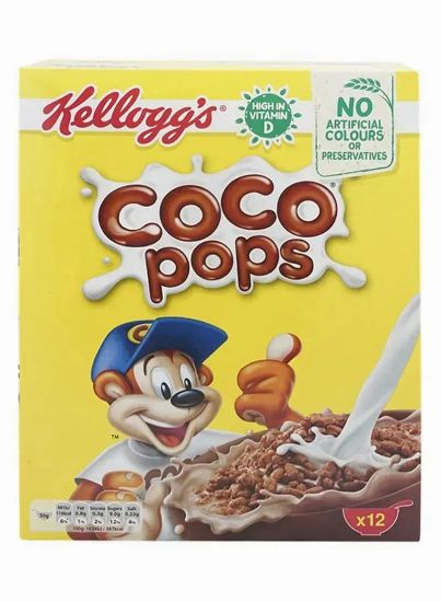 Picture of Kellogg's Coco Pops High In Vitamin D 375gm