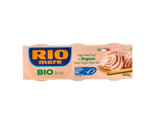 Picture of Rio Mare Light Meat Tuna Bio Line 3x65gm