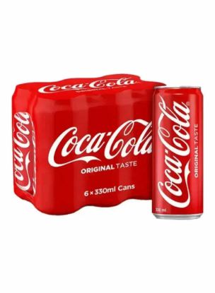 Picture of Coca-Cola Drink Can (6x330ml)