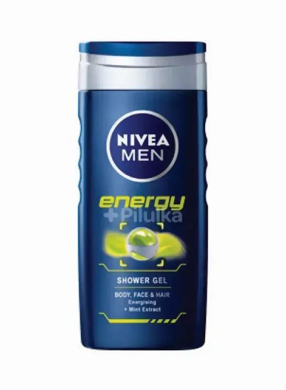 Picture of Nivea Shower Gel Energy for Men (2x250ml)