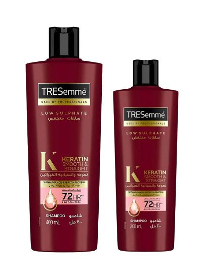 Picture of Tresemme Shampoo Keratin Smooth & Straight 400ml+200ml