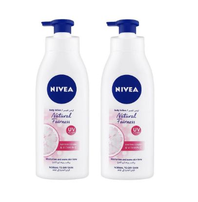 Picture of Nivea Natural Fairness Body Lotion 400ml, Pack of 2