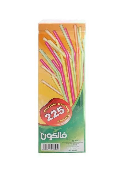 Picture of Falcon 5mm 225-Piece Plastic Straw Set