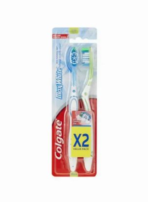 Picture of Colgate Toothbrush Maxwhite Medium Pack of 2pc