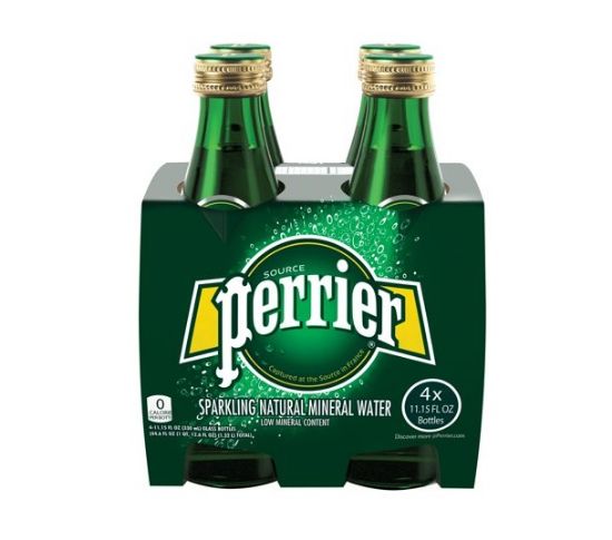 Picture of Perrier Natural Sparkling Regular Water 4x330ml