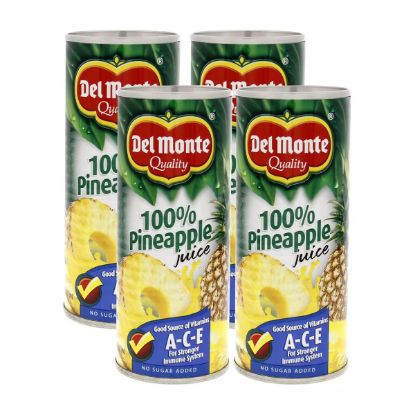 Picture of Del Monte Pineapple Juice Value Pack (4x240ml)