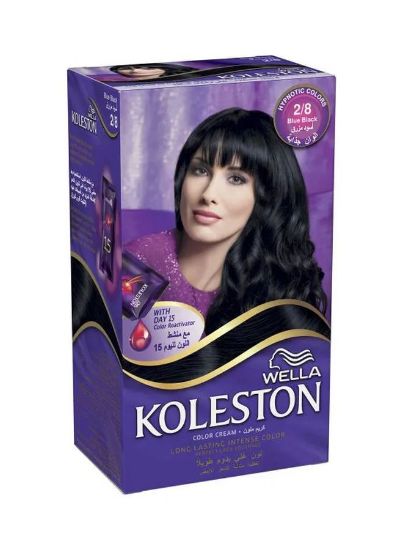 Picture of Wella Koleston Hair Cream Blue Black 2/8 50ml