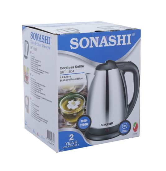 Picture of Sonashi Cordless Kettle 1.8ltr SKT-1804, 1pc