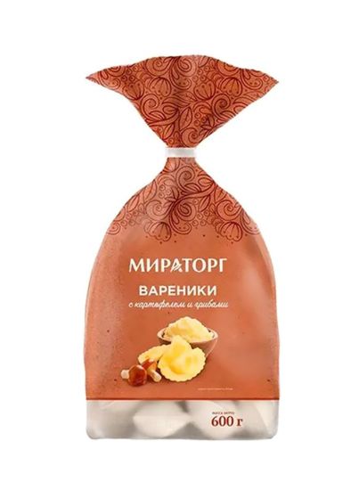 Picture of Miratorg Frozen Dumplings With Potato & Mushroom 600gm