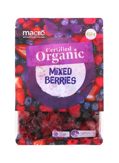 Picture of Macro Wholefoods Market Organic Frozen Mixed Berries 450gm