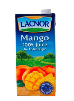 Picture of Lacnor Healthy Living Mango Juice No Added Sugar 1ltr