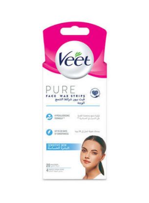 Picture of Veet Pure Face Wax Strip Sensitive 20's