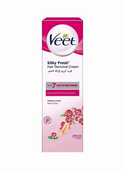 Picture of Veet Silky Fresh Hair Removal Cream Normal Skin 100gm