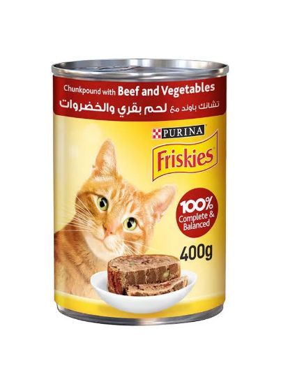 Picture of Purina Friskies Beef & Vegetables 400gm