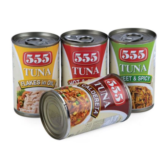 Picture of 555 Tuna Flakes Assorted Value Pack 4x155gm