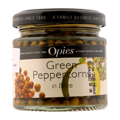 Picture of Opies Green Peppercorns In Brine 115gm