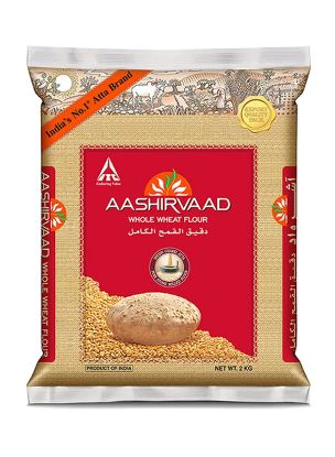 Picture of Aashirvaad Whole Wheat Flour Shudh Chakki Atta 2kg