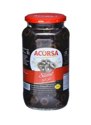 Picture of Acorsa Olives Black Sliced Jar 450gm