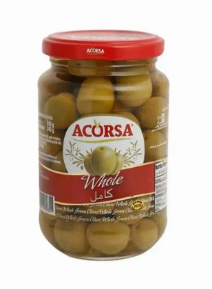 Picture of Acorsa Olives Green Plain Whole Jar 200gm