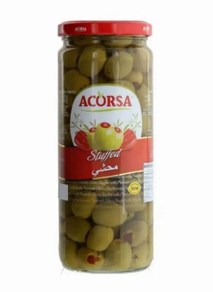 Picture of Acorsa Olives Green Stuffed Jar 285gm