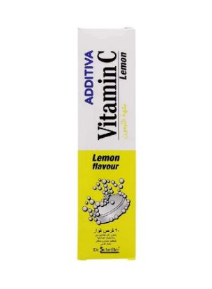 Picture of Additiva Tablets Vitamin C Lemon 20's