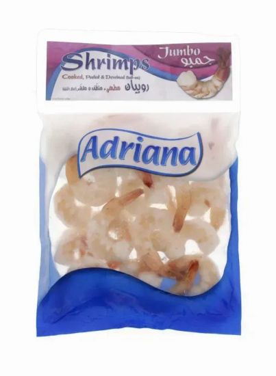 Picture of Adriana Frozen Jumbo Cooked & Peeled Shrimps Tail On 400gm