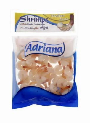 Picture of Adriana Frozen Medium Cooked & Peeled Shrimps Tail On 400gm