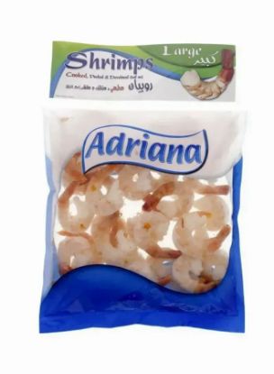 Picture of Adriana Frozen Large Cooked & Peeled Shrimps Tail On 400gm