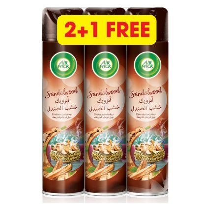 Picture of Airwick Air Freshener Sandalwood 300ml, Pack of 3