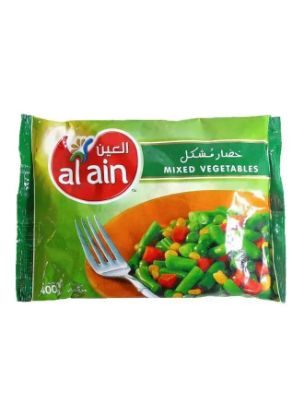 Picture of Al Ain Frozen Mixed Vegetables 400gm