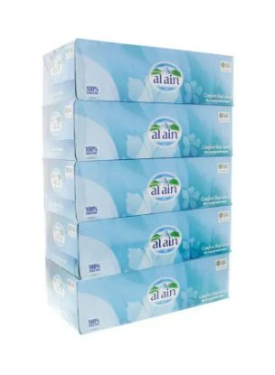 Picture of Al Ain Soft Facial Tissue 5x150's 2Ply