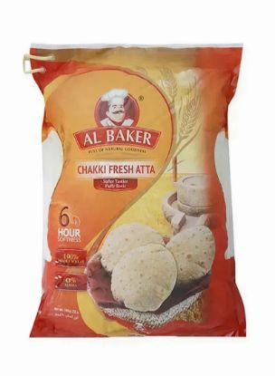 Picture of Al Baker Chakki Fresh Atta Softer Tastier Puffy Rotis 10kg