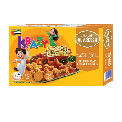 Picture of Al Areesh Frozen Nuggets Chicken Krazy 500gm