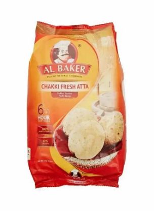 Picture of Al Baker Chakki Fresh Atta - Softer Tastier Puffy Rotis 1kg