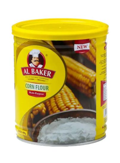 Picture of Al Baker Corn Flour Soft Texture In Tin 400gm