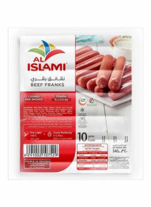 Picture of Al Islami Beef Franks Cooked & Smoked 340gm