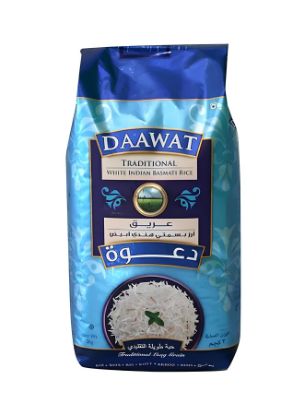 Picture of Daawat Traditional Long Grain Basmati Rice 2kg