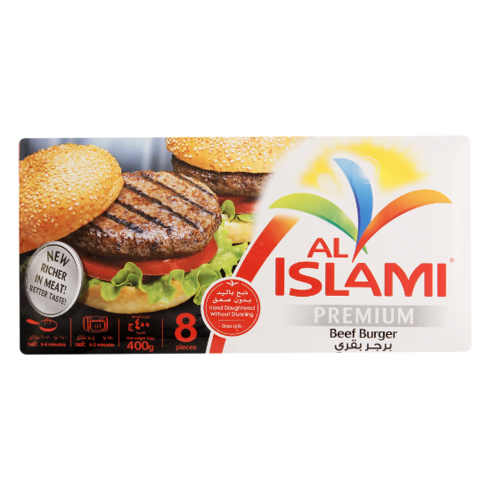 Picture of Al Islami Premium Beef Burgers 400gm