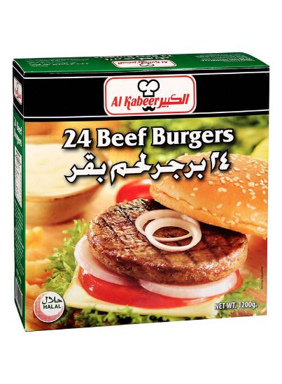 Picture of Al Kabeer Beef Burger 24 1200gm