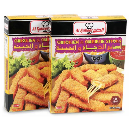 Picture of Al Kabeer Frozen Chicken & Cheese Sticks 250gm