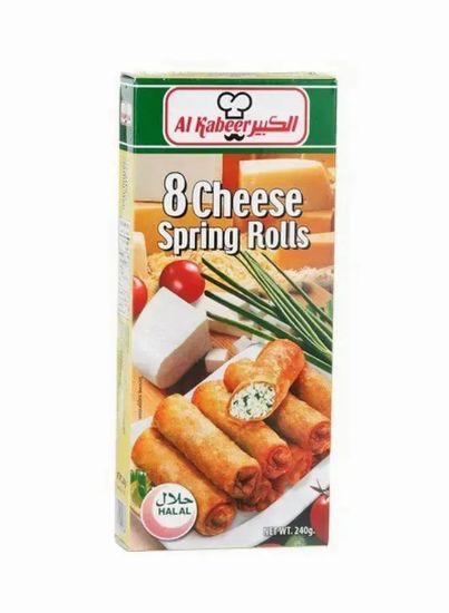 Picture of Al Kabeer Frozen Cheese Spring Rolls 240gm