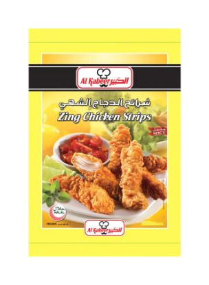 Picture of Al Kabeer Frozen Chicken Strips Non Spicy 750gm