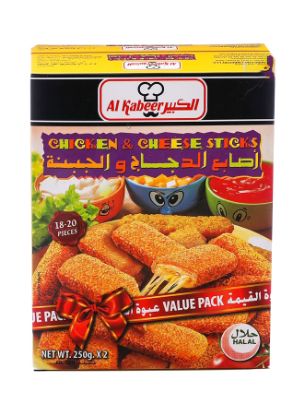 Picture of Al Kabeer Frozen Stick Chicken & Cheese (2X250gm)