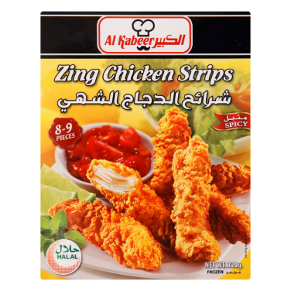 Picture of Al Kabeer Zing Chicken Strips Spicy 8Pieces 320gm