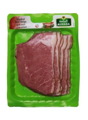 Picture of Al Masa Halal Smoked Beef Strips 200gm